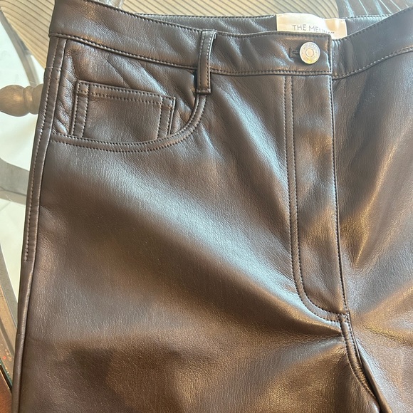 ARITZIA MELINA LEATHER PANTS - Picture 3 of 9
